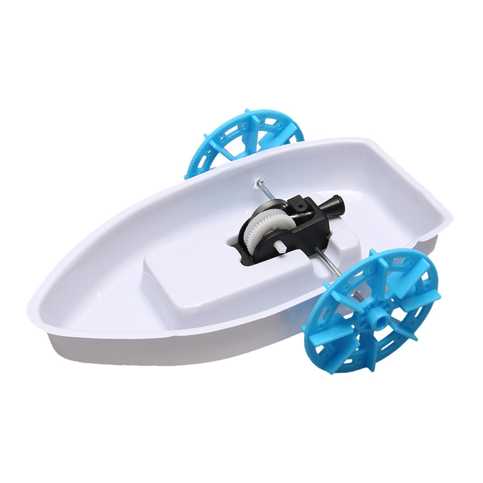 Science Kit - Zelfbouw educatief modelbouwpakket, onafgewerkt houten boot,