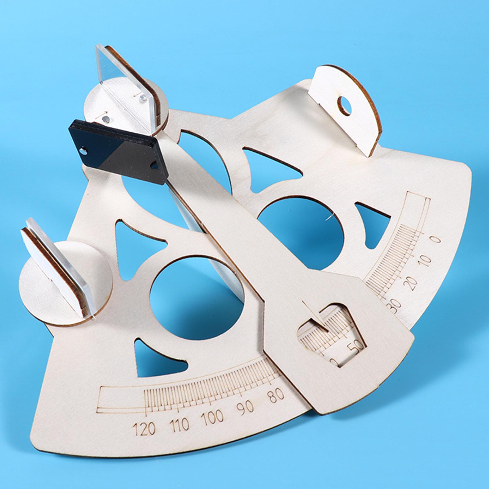 Science Project Kit - Houten DIY Sailor Sextant Model Navigatiehulpmiddel