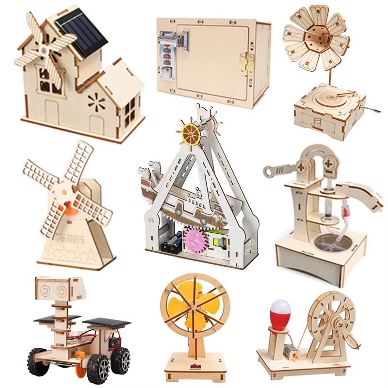 STEAM Experiment Kit Houten DI - Science Project Kit recensie en prijs