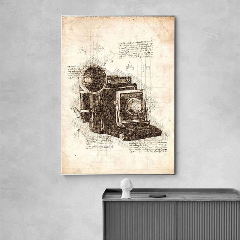 Vintage Abstracte Da Vinci Geï - Star Map Poster recensie en prijs