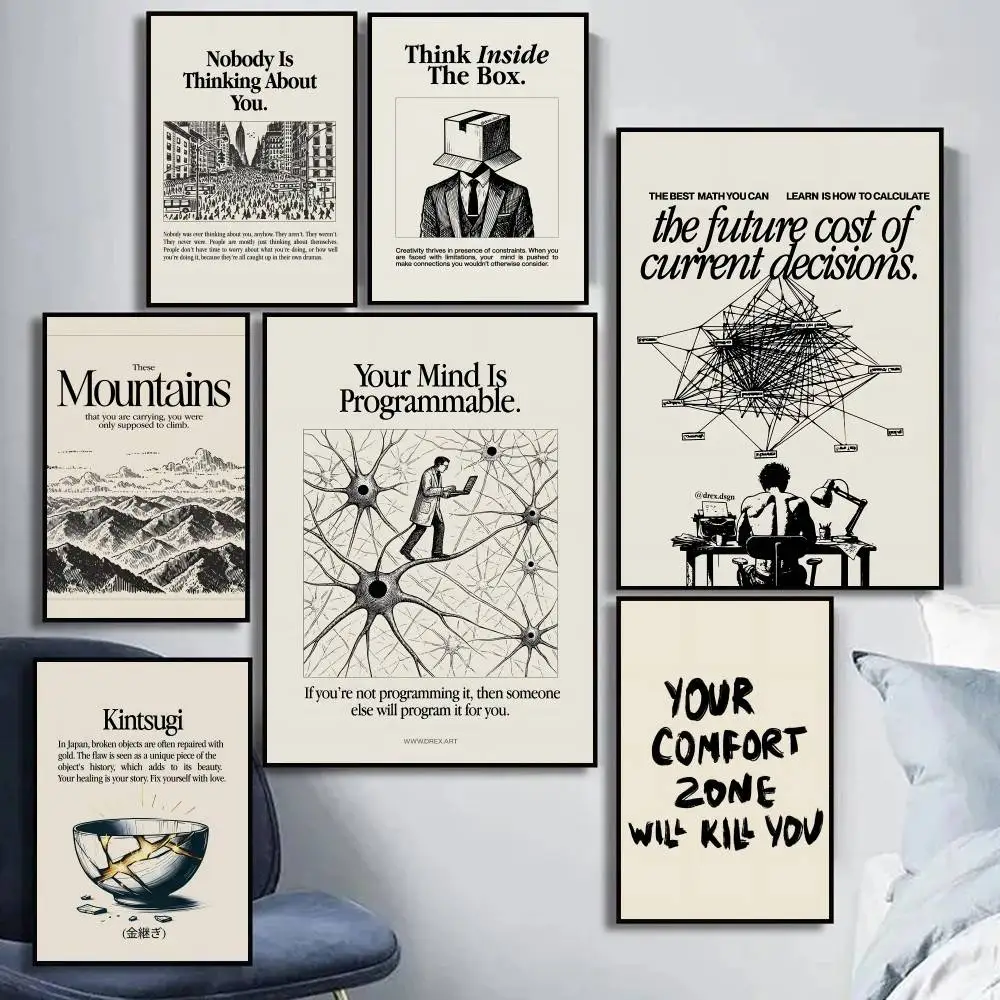 Inspirerende motiverende citat - Star Map Poster recensie en prijs