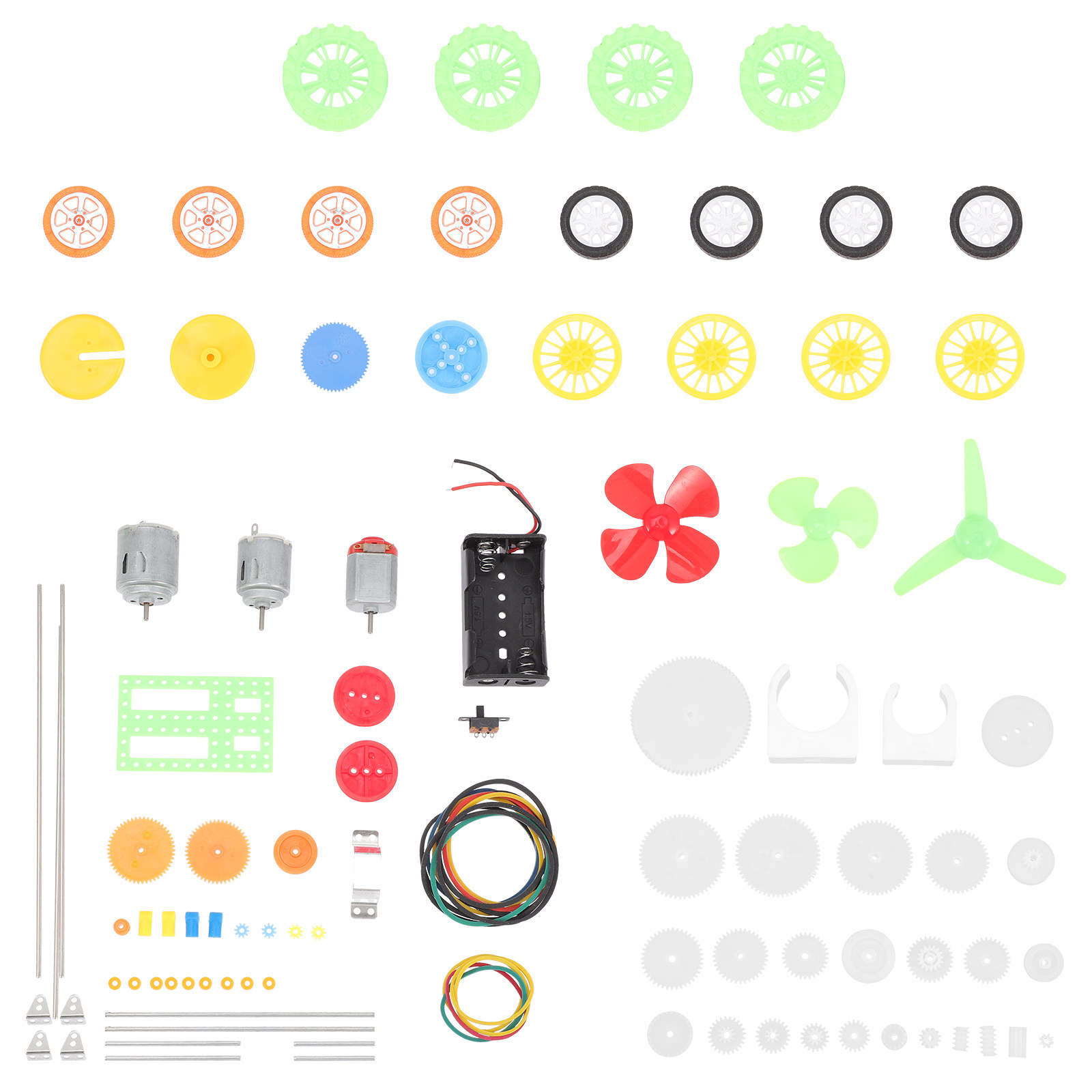 112-delige DC-motor tandwielse - Science Kit recensie en prijs