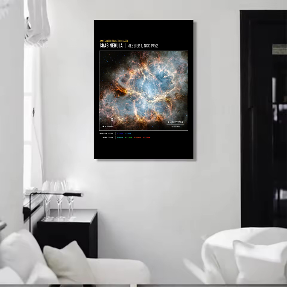 James Webb Telescoop Ruimtefot - Star Map Poster recensie en prijs