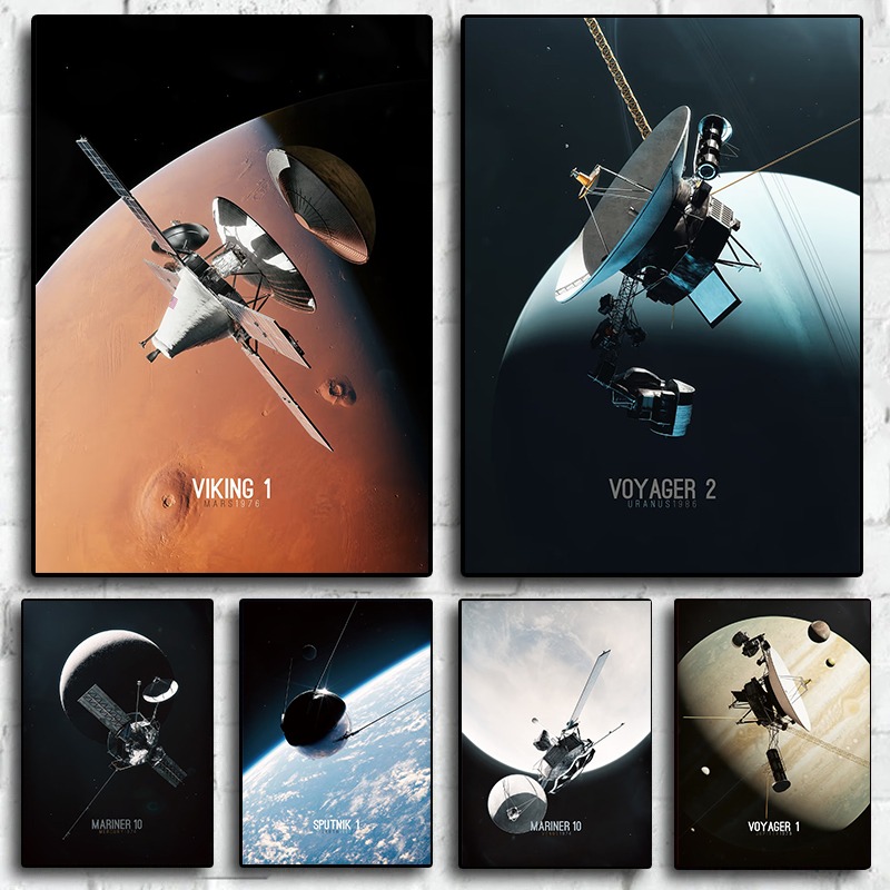 Zonnestelsel verkenning canvas - Star Map Poster recensie en prijs