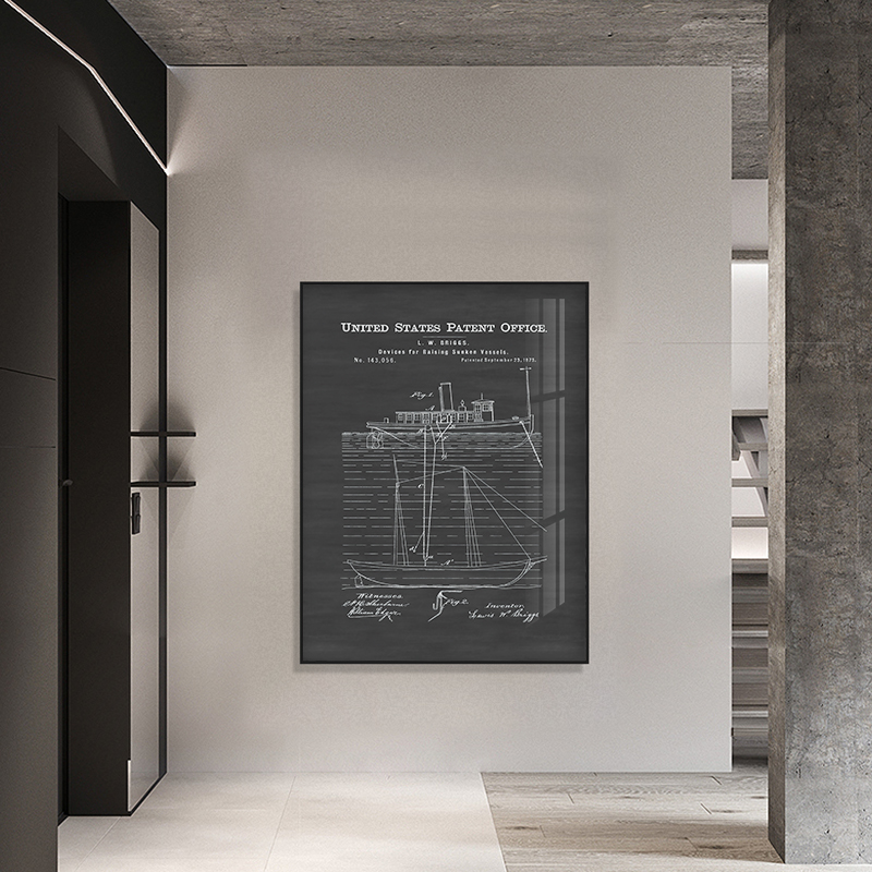 Eenvoudig zwart-wit grijs Amer - Star Map Poster recensie en prijs